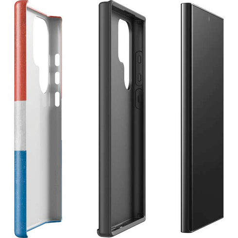 Croatia Flag Distressed Galaxy S25 Ultra Impact Case