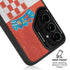 Croatia Flag Distressed Galaxy S26 Kickstand Case