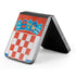 Croatia Flag Distressed Galaxy Z Flip6 Skin