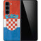 Croatia Flag Distressed Galaxy Z Fold5 5G Skin