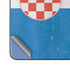 Croatia Flag Distressed Galaxy Z Fold5 5G Skin