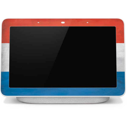 Croatia Flag Distressed Google Home Hub Skin