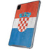 Croatia Flag Distressed iPad Cases