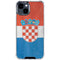 Croatia Flag Distressed iPhone 15 Clear Case
