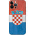 Croatia Flag Distressed iPhone 15 Pro Max Skin