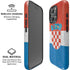 Croatia Flag Distressed iPhone 16 Pro Max Magsafe Impact Case