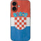 Croatia Flag Distressed iPhone 16 Skin