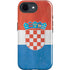 Croatia Flag Distressed iPhone 16e Impact Case