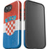 Croatia Flag Distressed iPhone 16e Impact Case