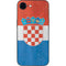 Croatia Flag Distressed iPhone 16e Skin