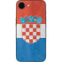 Croatia Flag Distressed iPhone 16e Skin