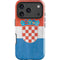 Croatia Flag Distressed iPhone 18 Pro Impact Case