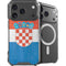Croatia Flag Distressed iPhone 18 Pro MagSafe Case