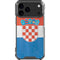 Croatia Flag Distressed iPhone 18 Pro Max Clear Case