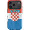Croatia Flag Distressed iPhone 18 Pro Max Impact Case