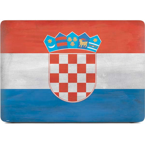 Croatia Flag Distressed Apple MacBook Air Skin