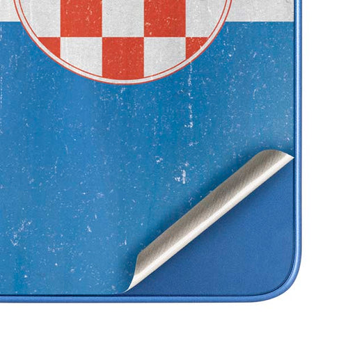 Croatia Flag Distressed Moto G Play 4G (2024) Skin