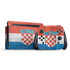 Croatia Flag Distressed Nintendo Skins