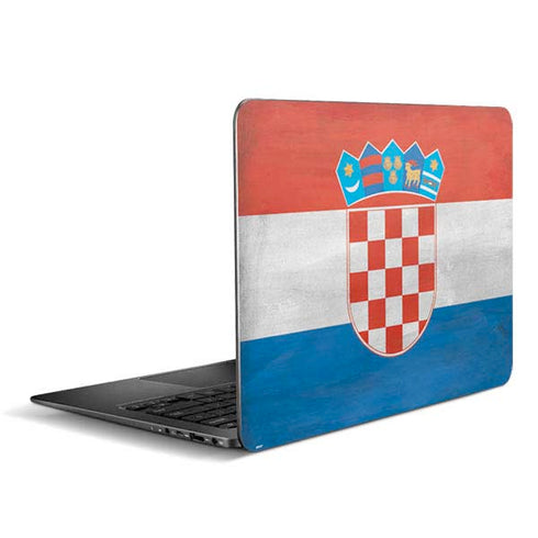Croatia Flag Distressed Zenbook UX305FA 13.3in Skin