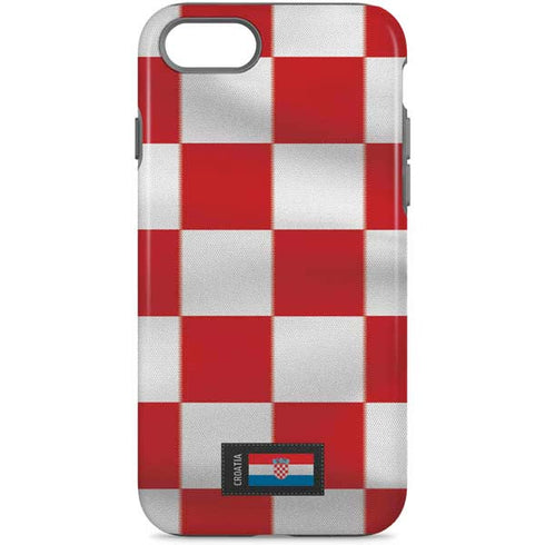 Croatia Soccer Flag iPhone Cases