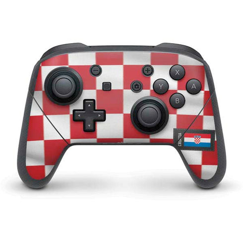 Croatia Soccer Flag Nintendo Skins