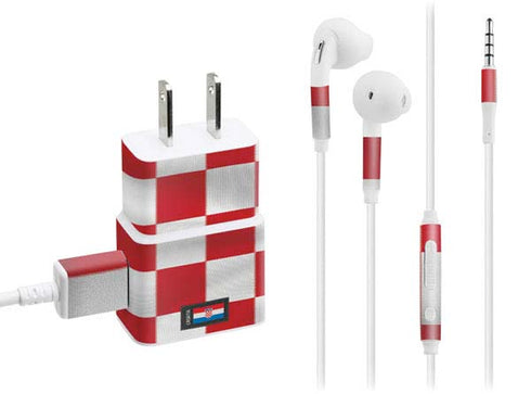 Croatia Soccer Flag Phone Charger Skin