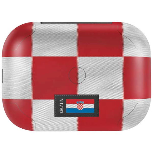 Croatia Soccer Flag Amazon Echo Buds Skin