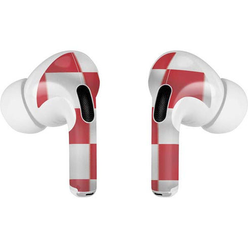 Croatia Soccer Flag AirPods Skins