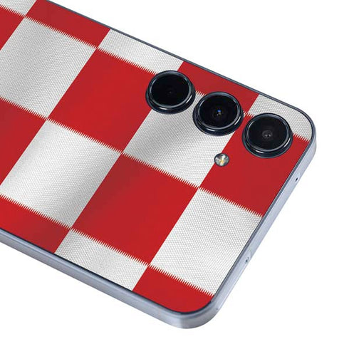 Croatia Soccer Flag Galaxy A35 5G Skin