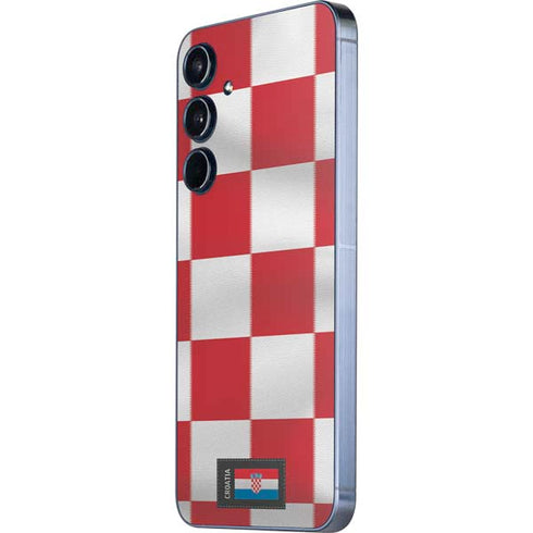 Croatia Soccer Flag Galaxy A55 5G Skin