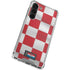 Croatia Soccer Flag Galaxy S24 FE Clear Case
