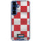 Croatia Soccer Flag Galaxy S25 Clear Case