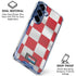 Croatia Soccer Flag Galaxy S25 Clear Case
