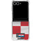Croatia Soccer Flag Galaxy Z Flip7 Clear Case