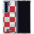Croatia Soccer Flag Galaxy Z Fold7 Clear Case