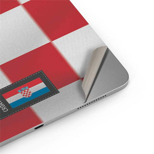 Croatia Soccer Flag Apple iPad Air Skin