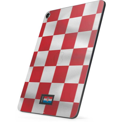 Croatia Soccer Flag Apple iPad Pro Skin