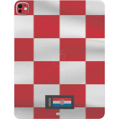 Croatia Soccer Flag iPad Pro 13in M4 (2024) Skin
