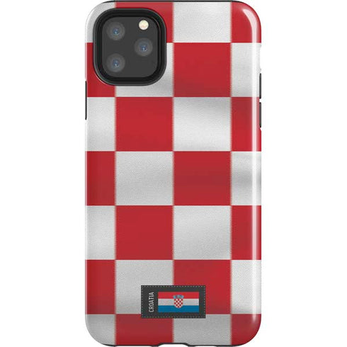 Croatia Soccer Flag iPhone Cases
