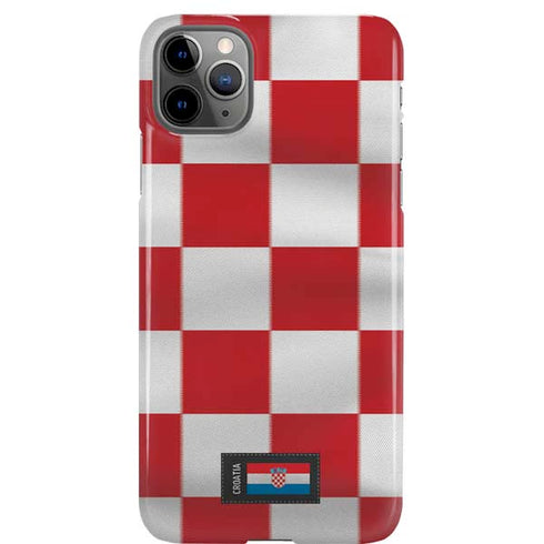 Croatia Soccer Flag iPhone Cases