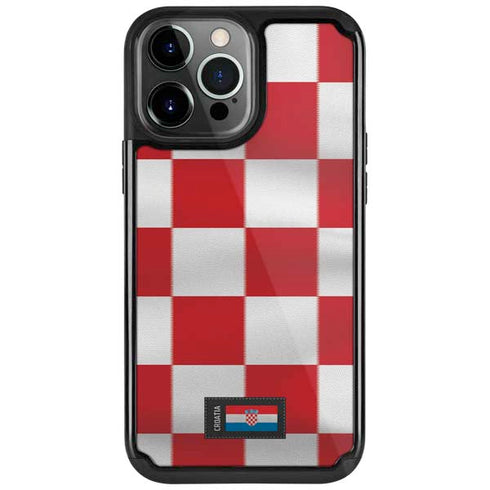 Croatia Soccer Flag iPhone Cases