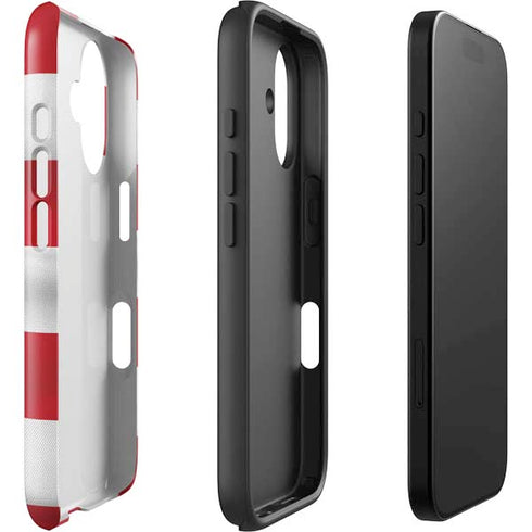 Croatia Soccer Flag iPhone 16 Impact Case