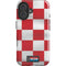 Croatia Soccer Flag iPhone 16 Plus Impact Case