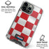 Croatia Soccer Flag iPhone 16 Pro Max Clear Case