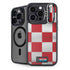 Croatia Soccer Flag iPhone 16 Pro Max Kickstand Case