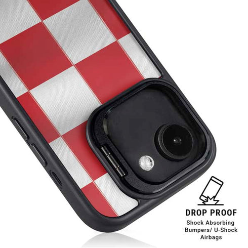 Croatia Soccer Flag iPhone 16e Kickstand Case