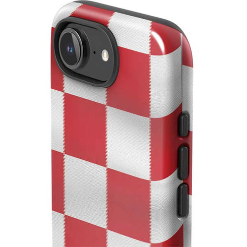 Croatia Soccer Flag iPhone 16e Impact Case