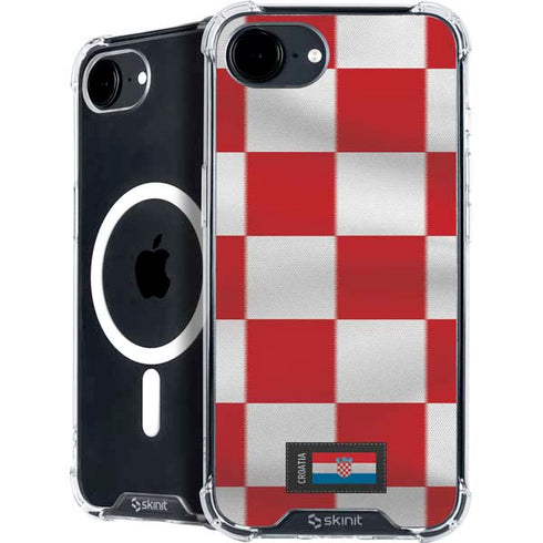 Croatia Soccer Flag iPhone 16e MagSafe Case