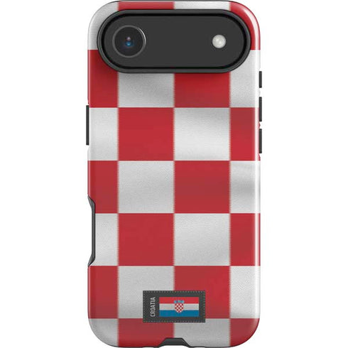 Croatia Soccer Flag iPhone 17 Air Impact Case
