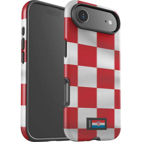 Croatia Soccer Flag iPhone 17 Air Impact Case